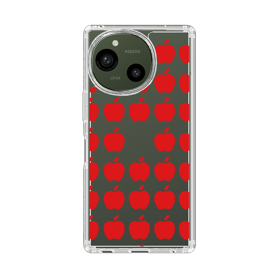 スリムプロテクションケース［ Apple - Red ］