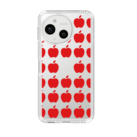 スリムプロテクションケース［ Apple - Red ］