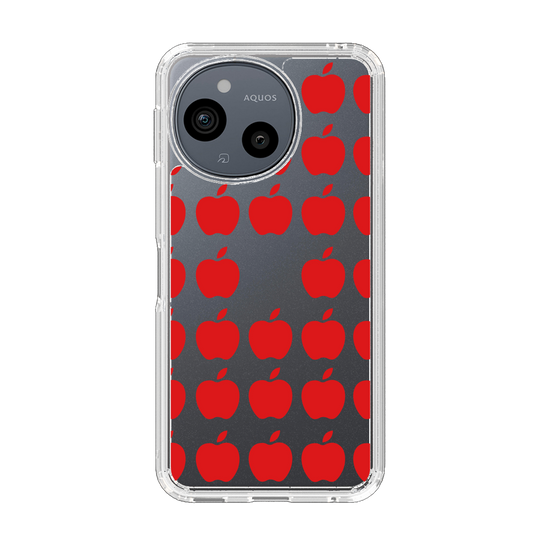 スリムプロテクションケース［ Apple - Red ］