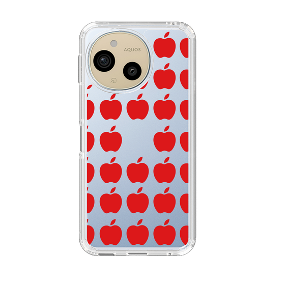 スリムプロテクションケース［ Apple - Red ］