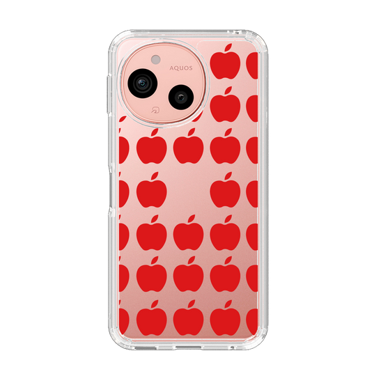 スリムプロテクションケース［ Apple - Red ］