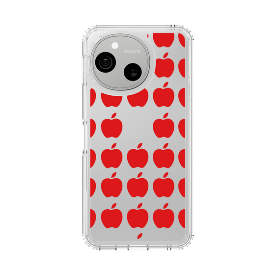 スリムプロテクションケース［ Apple - Red ］