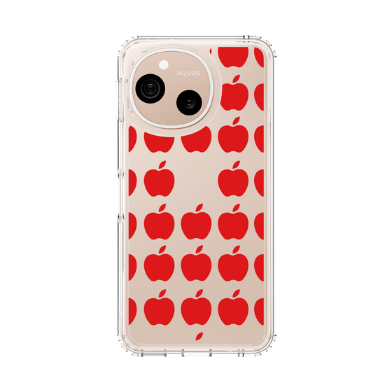 スリムプロテクションケース［ Apple - Red ］