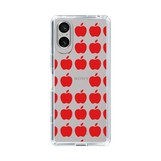 スリムプロテクションケース［ Apple - Red ］