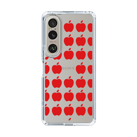 スリムプロテクションケース［ Apple - Red ］