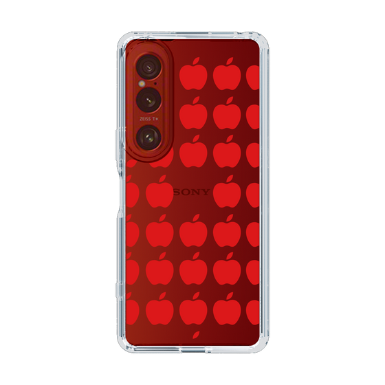 スリムプロテクションケース［ Apple - Red ］