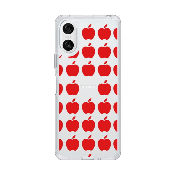 スリムプロテクションケース［ Apple - Red ］