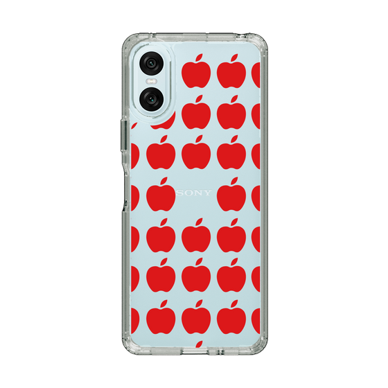 スリムプロテクションケース［ Apple - Red ］