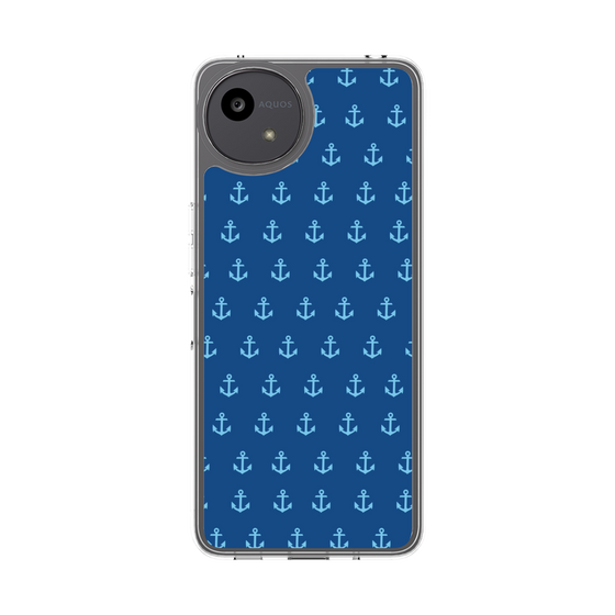 スリムプロテクションケース［ Anchor - Blue ］