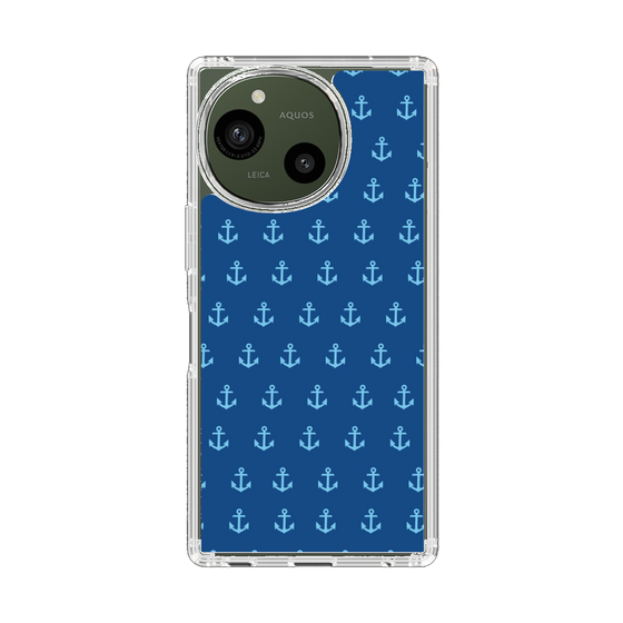 スリムプロテクションケース［ Anchor - Blue ］