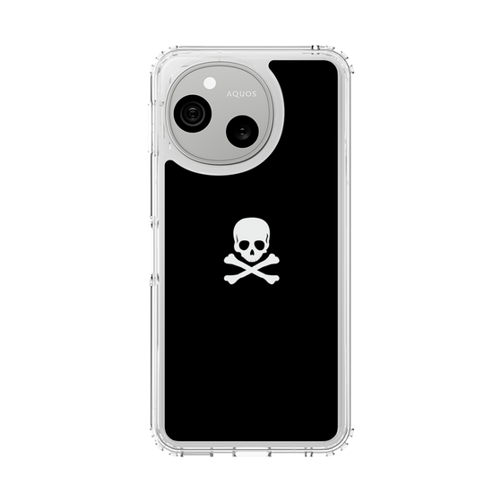 スリムプロテクションケース［ スカル - Black ］