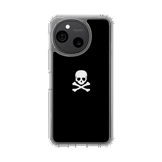 スリムプロテクションケース［ スカル - Black ］