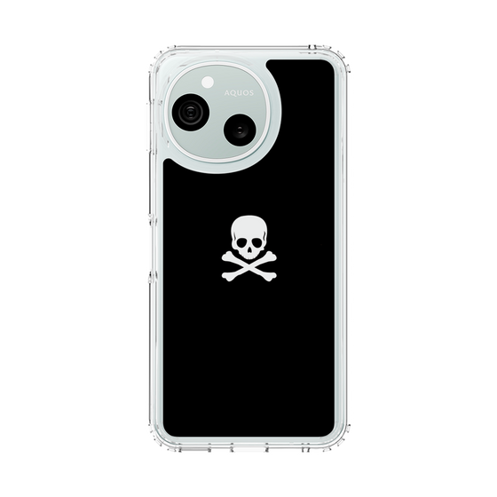 スリムプロテクションケース［ スカル - Black ］