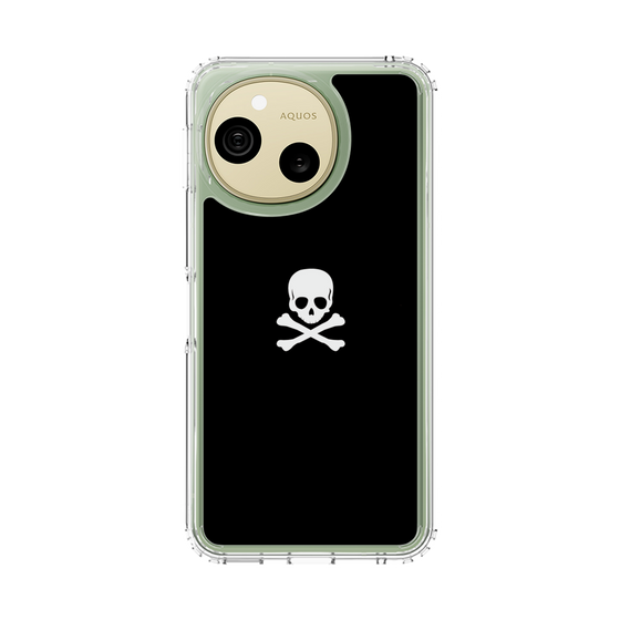 スリムプロテクションケース［ スカル - Black ］