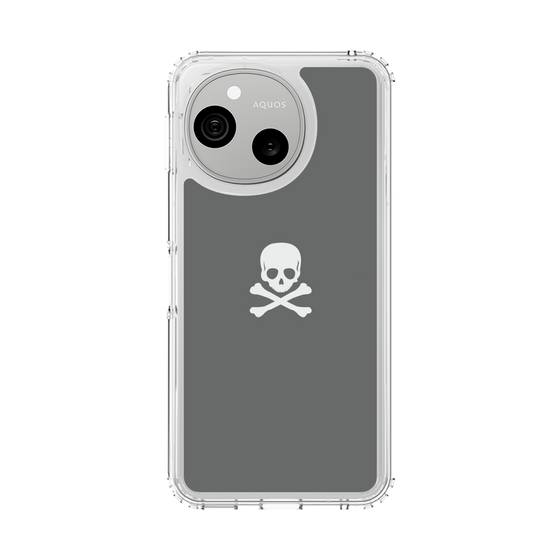 スリムプロテクションケース［ スカル - Gray ］