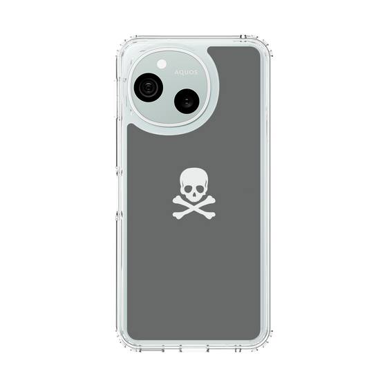 スリムプロテクションケース［ スカル - Gray ］