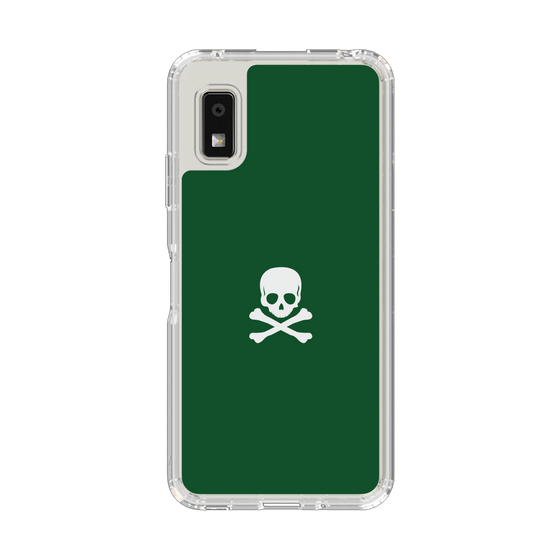 スリムプロテクションケース［ スカル - Green ］