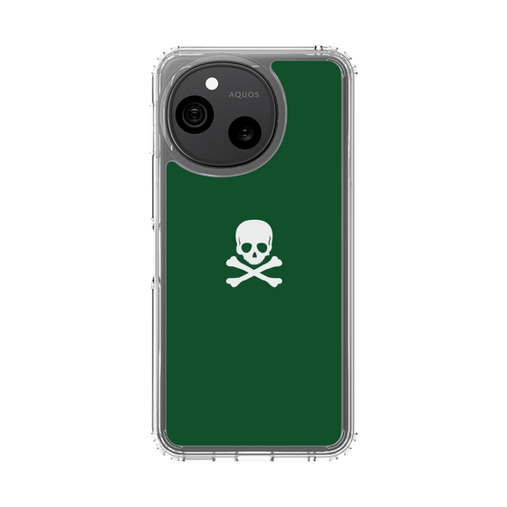 スリムプロテクションケース［ スカル - Green ］