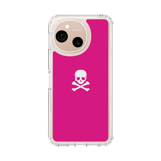 スリムプロテクションケース［ スカル - Pink ］