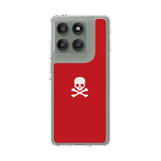 スリムプロテクションケース［ スカル - Red ］