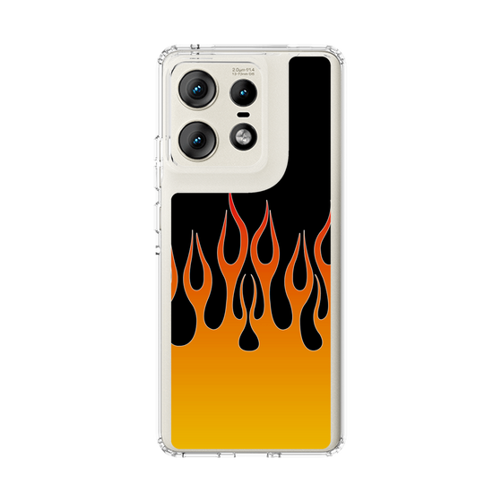 スリムプロテクションケース［ 炎 - Orange ］