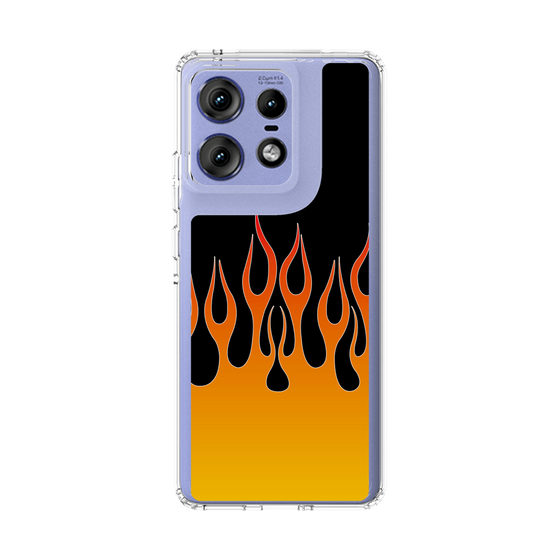 スリムプロテクションケース［ 炎 - Orange ］