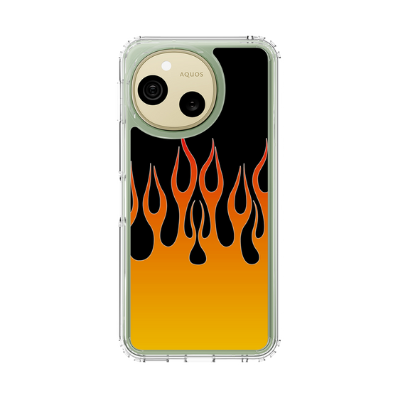 スリムプロテクションケース［ 炎 - Orange ］
