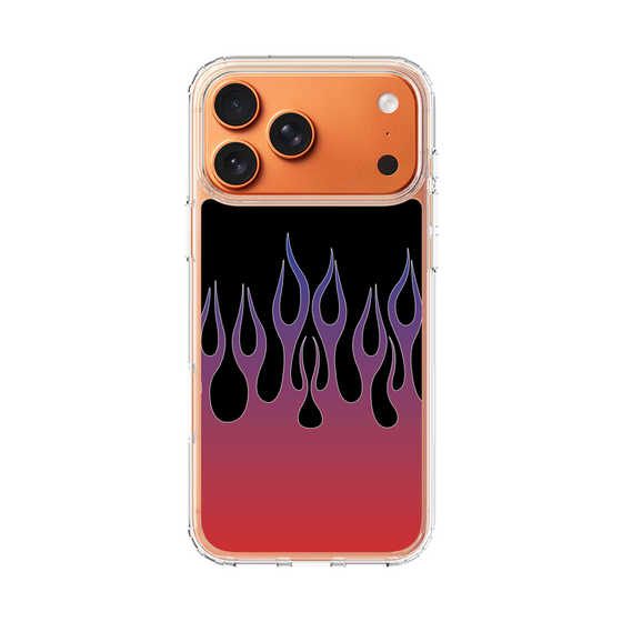スリムプロテクションケース［ 炎 - Red ］