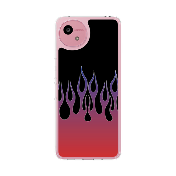 スリムプロテクションケース［ 炎 - Red ］