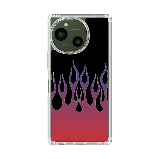 スリムプロテクションケース［ 炎 - Red ］