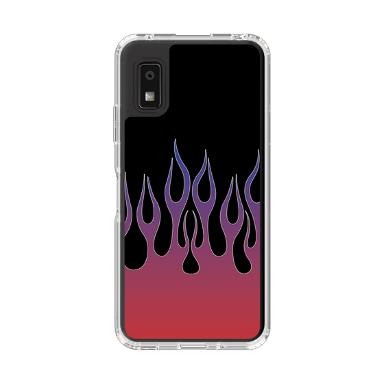 スリムプロテクションケース［ 炎 - Red ］