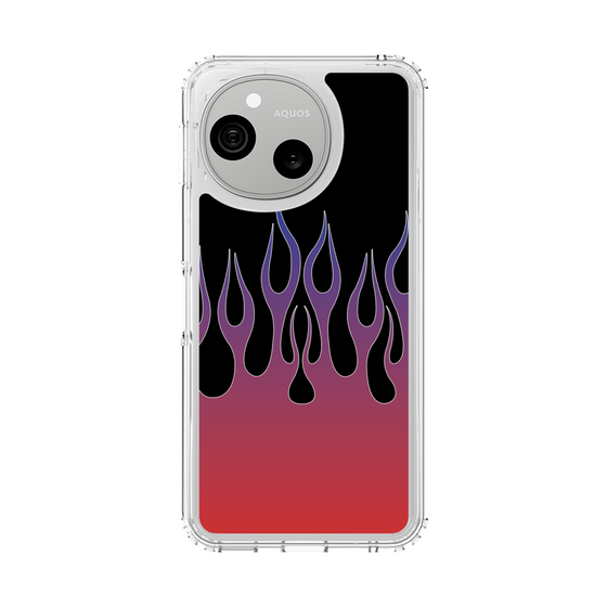 スリムプロテクションケース［ 炎 - Red ］