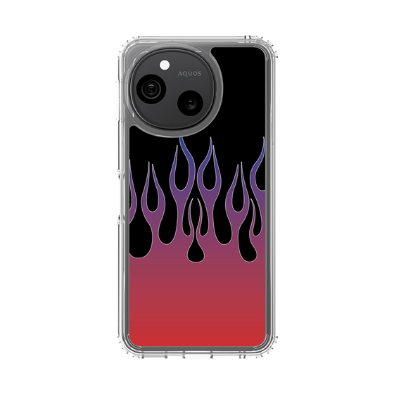 スリムプロテクションケース［ 炎 - Red ］