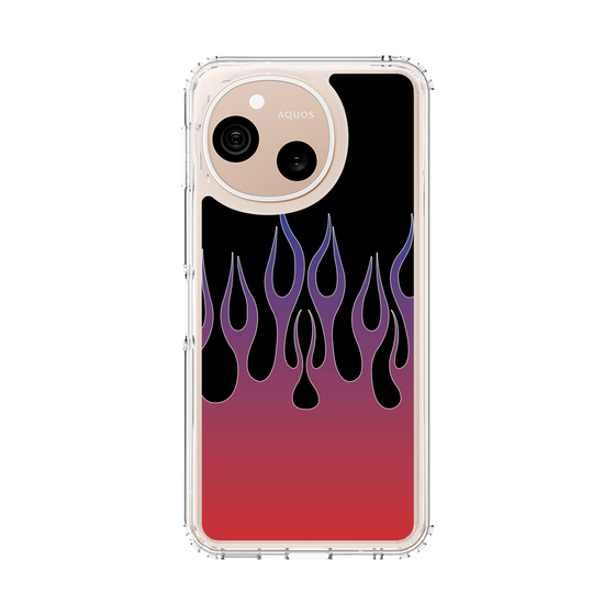 スリムプロテクションケース［ 炎 - Red ］