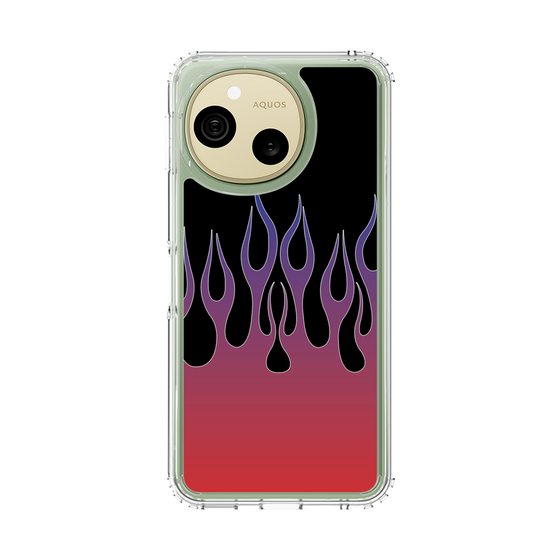 スリムプロテクションケース［ 炎 - Red ］