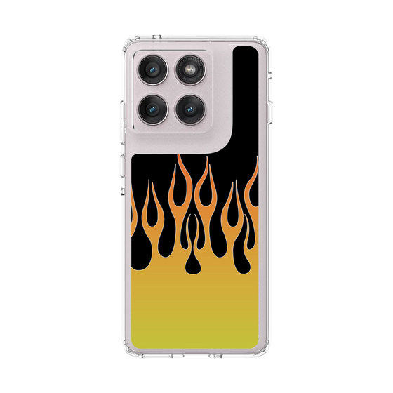 スリムプロテクションケース［ 炎 - Yellow ］