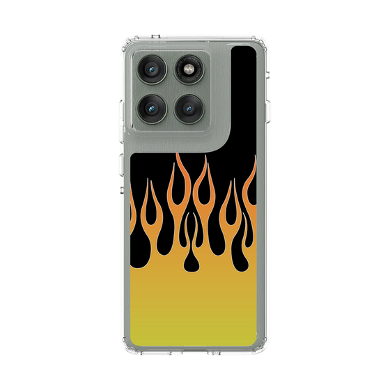 スリムプロテクションケース［ 炎 - Yellow ］