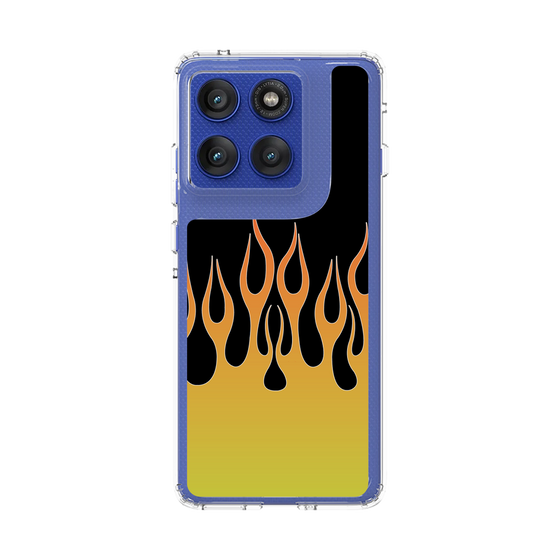 スリムプロテクションケース［ 炎 - Yellow ］