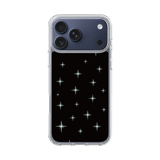 スリムプロテクションケース［ Glitter - Black ］