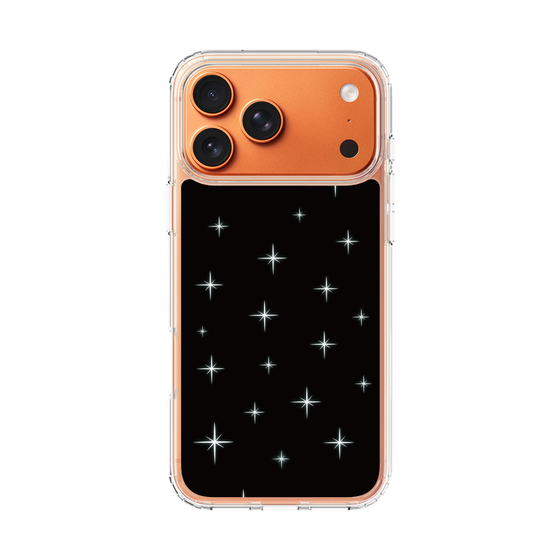 スリムプロテクションケース［ Glitter - Black ］