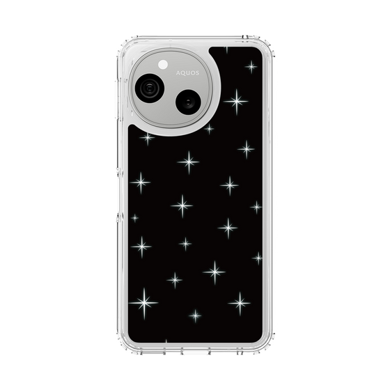 スリムプロテクションケース［ Glitter - Black ］