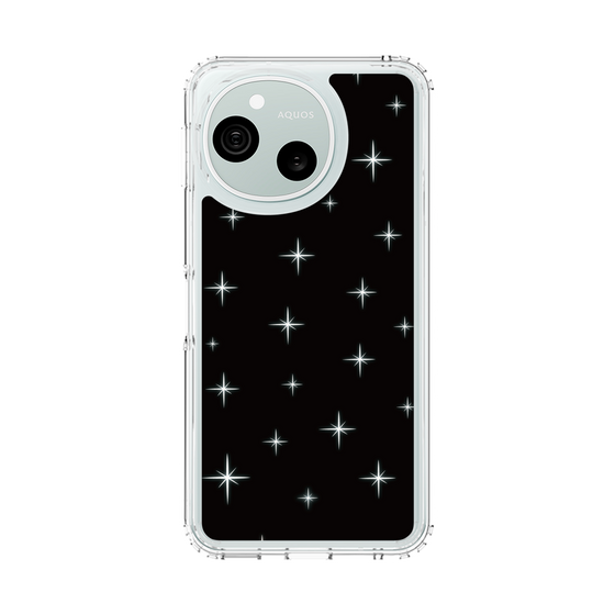 スリムプロテクションケース［ Glitter - Black ］