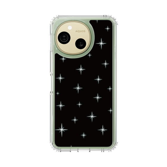 スリムプロテクションケース［ Glitter - Black ］