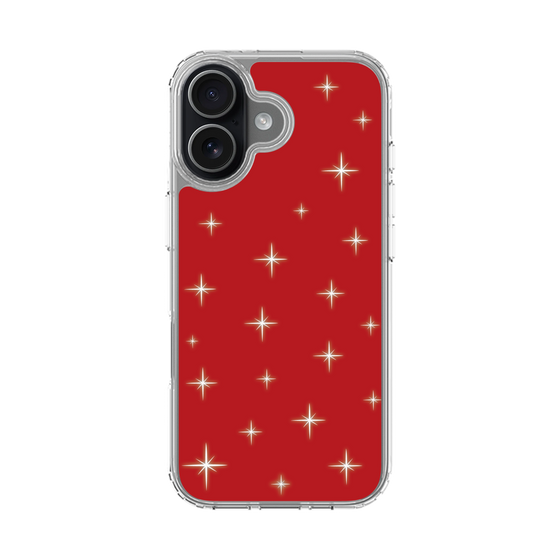 スリムプロテクションケース［ Glitter - Red ］