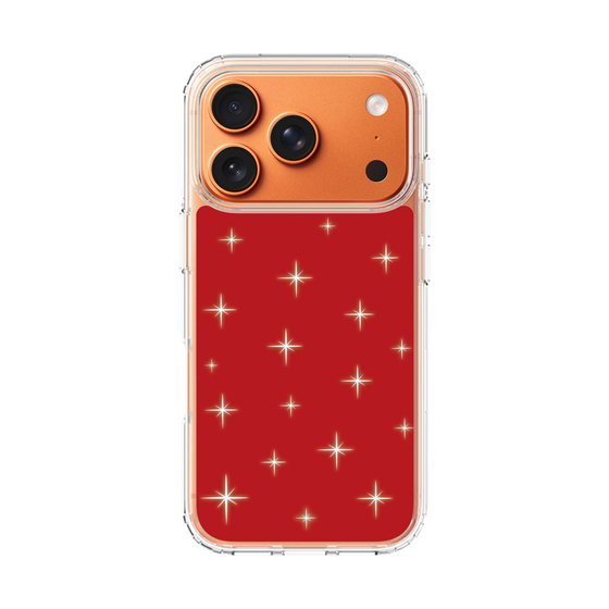 スリムプロテクションケース［ Glitter - Red ］