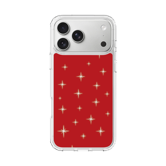 スリムプロテクションケース［ Glitter - Red ］