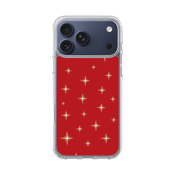 スリムプロテクションケース［ Glitter - Red ］