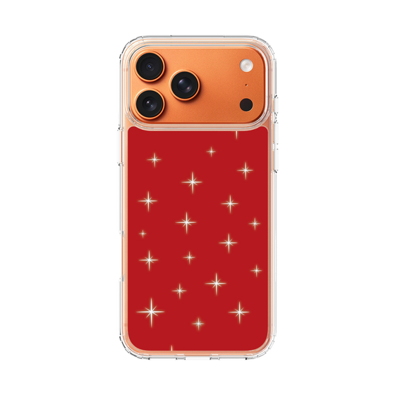 スリムプロテクションケース［ Glitter - Red ］