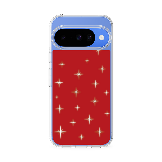 スリムプロテクションケース［ Glitter - Red ］
