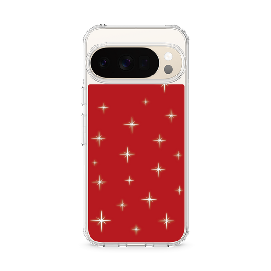 スリムプロテクションケース［ Glitter - Red ］